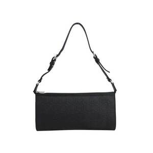 Salvatore Ferragamo Gancini Bag Black Leather Shoulder Accessory Pouch